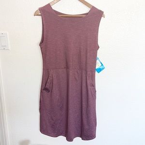 Columbia Antique Mauve Omni Shade Sun Protection UPF Summer Dress